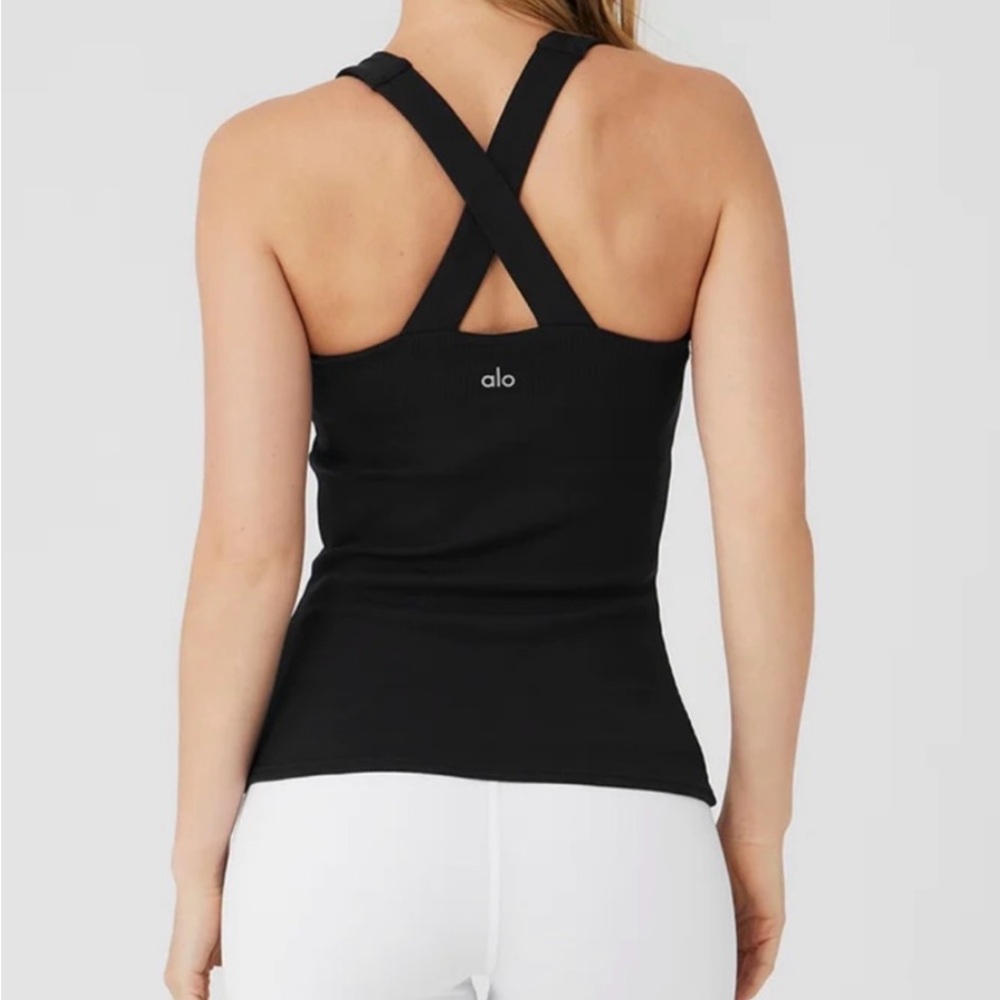 ALO Yoga Elevate ribbed tank top